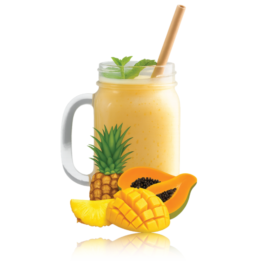 "Tropical Twist" smoothie