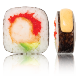 "SPICY EBI" futomaki