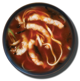 "Miso" soup SHRIMPS