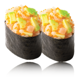 "EBI AVOCADO" гункан 2 шт.