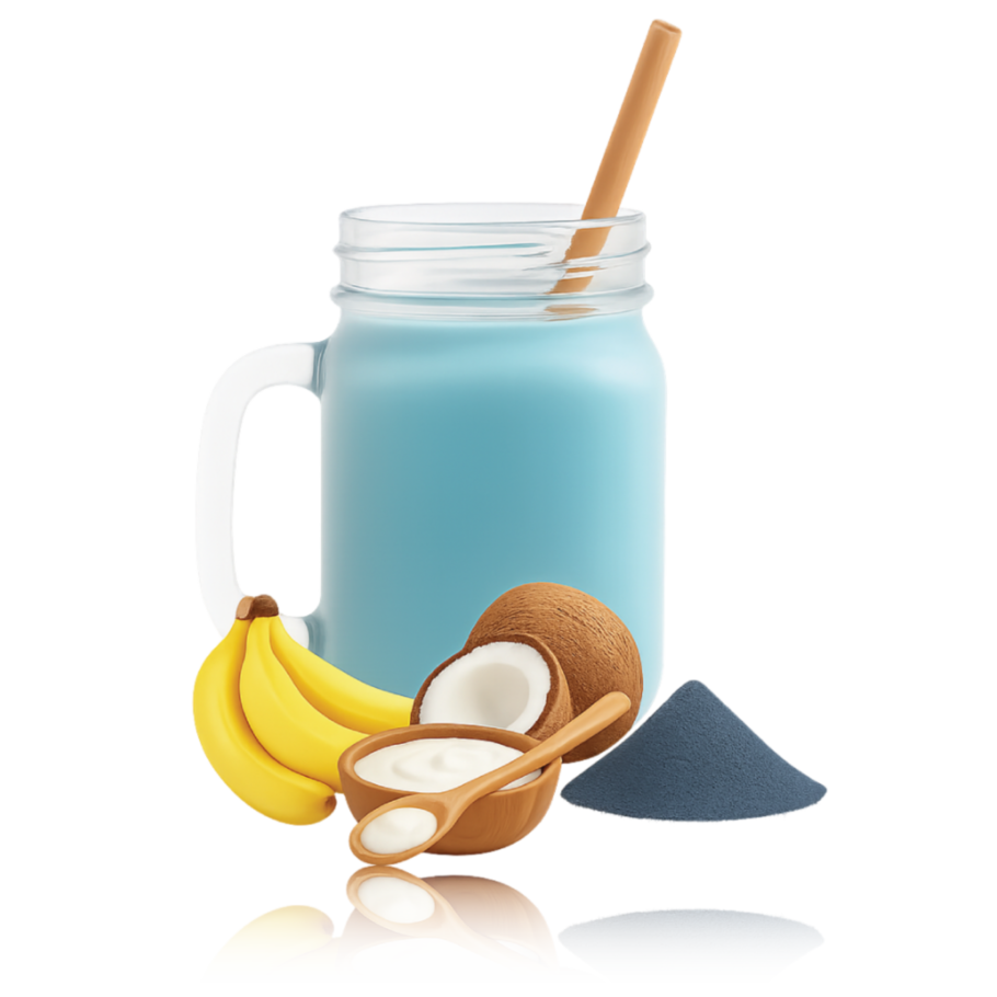 "Blue Bowl" smoothie