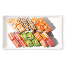 "CRISPY" sushi set