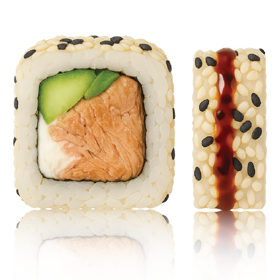 "TERIYAKI LAKS" uramaki 8 pcs.