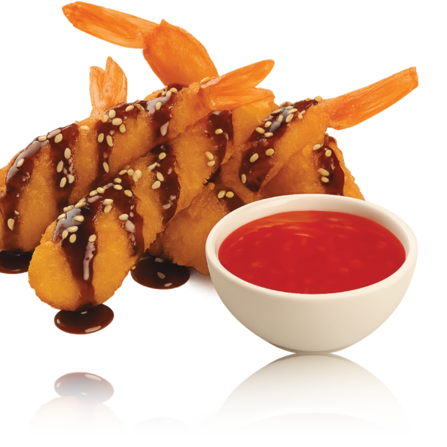 "Τραγανές" γαρίδες 6 τεμ.