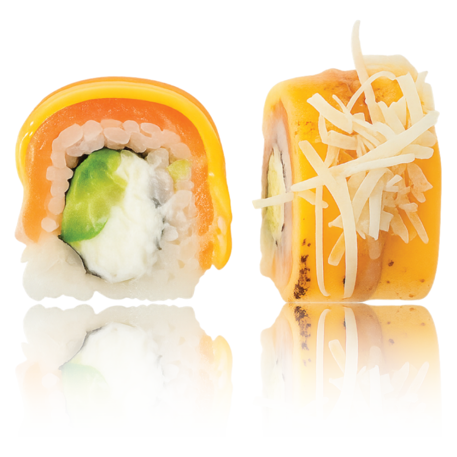 "3 CHEESE" kaburi maki 8 pcs.
