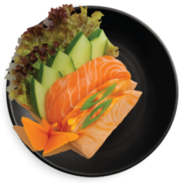 "SALMON MIX" sashimi