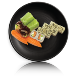 Sushi + Duck in rice paper