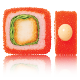 "RED SHRIMP" uramaki