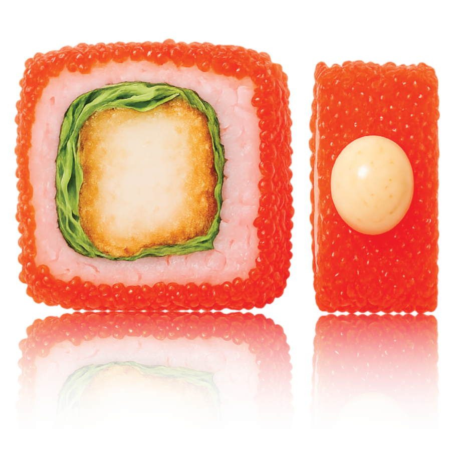 "RED SHRIMP" урамакі 8 шт.