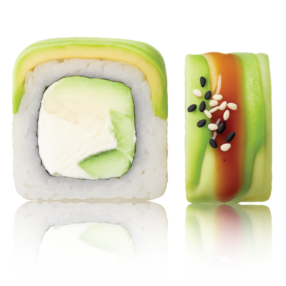 "Green PHILA" kaburi maki 8 pcs. 8 pcs.