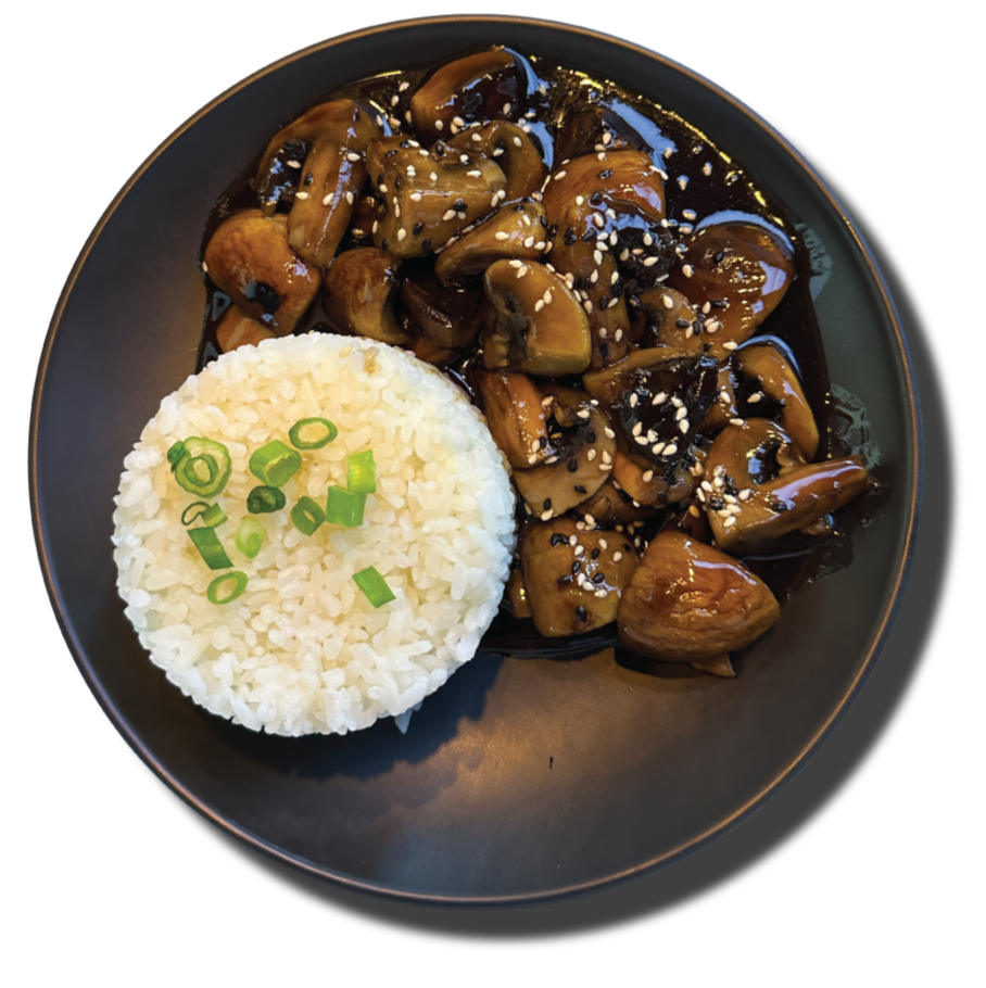 Mushrooms in "Oyster" sauce