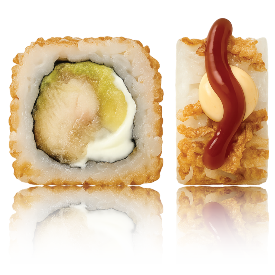 "Crispy ONION" uramaki 8 pcs.