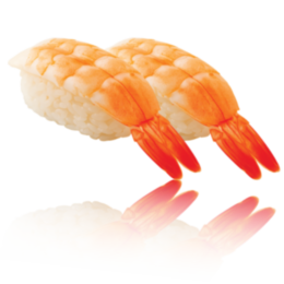 "EBI" nigiri