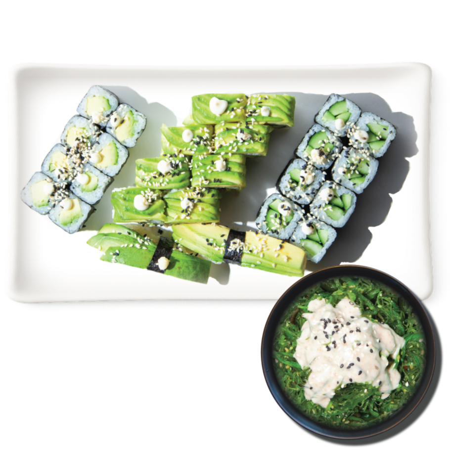 "VEGA" суші сет + "WAKAME" салат 26 шт.