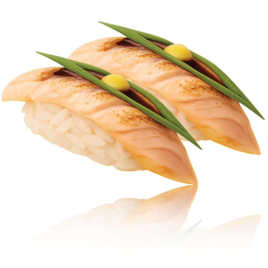 "SALMON TATAKI" нигири 2 шт.