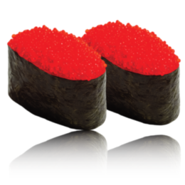"RED TOBIKO" гункан 2 шт.