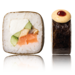 "SAKE UNAGI" futomaki