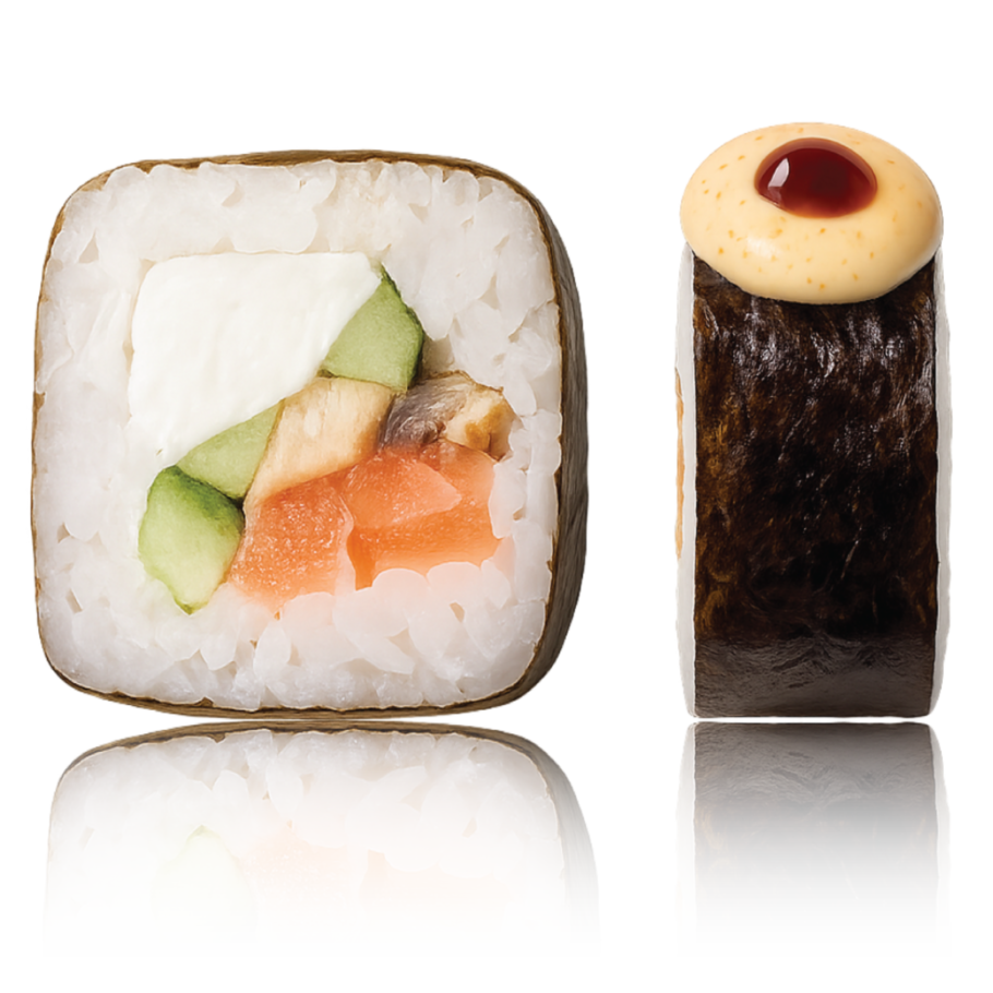 "SAKE UNAGI" futomaki 5 pcs.