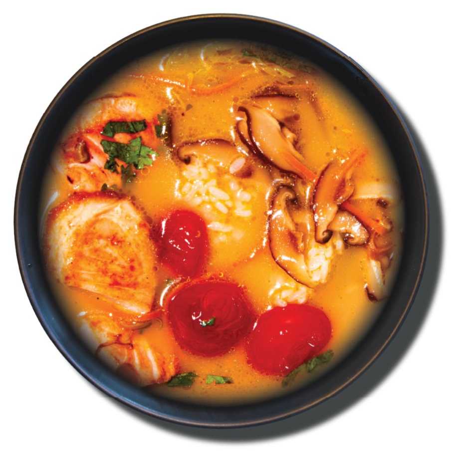 "TOM YUM" with salmon 350 ml.