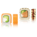 "PHILADELPHIA" кабури маки + "TERIYAKI LAKS" урамаки 16 шт.