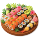 "ROYAL" sushi set 96 pcs.