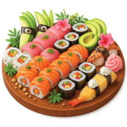 "ROYAL" sushi set