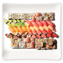 "PARTY" sushi set