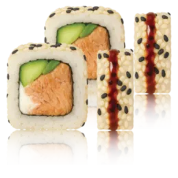 1+1 "TERIYAKI LAKS" uramaki