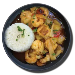 Shrimps Sweet and Sour sauce