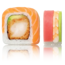 "Crispy RAINBOW" kaburi maki