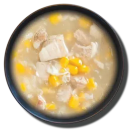 "CORN" Suppe mit Hähnchen