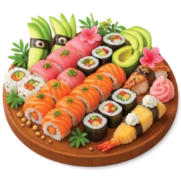 "ROYAL" sushi set