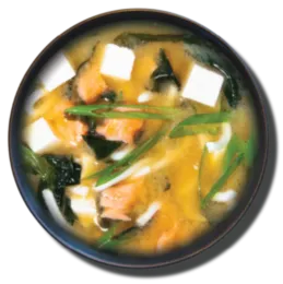 "Miso" soup SALMON