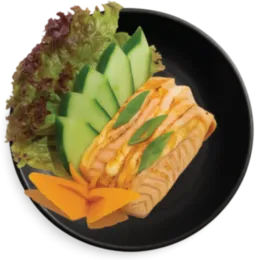 "SALMON TATAKI" sashimi